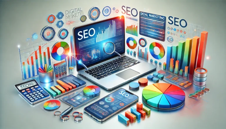 a image showcasing digital marketing services